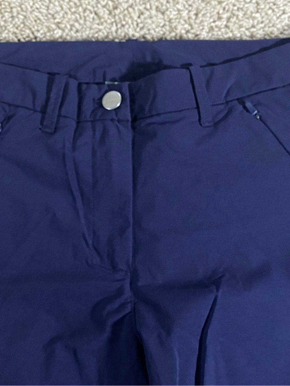 Mammut Women Navy Blue Hiking Pants 8 Medium RG Performance Chinos Trekk Gorpcor - Picture 3 of 11